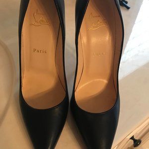Black  Christian Louboutin Heels (only wore once)